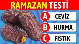 Ramazan Özel Bilgi Yarışması !  Ramazanı Ne Kadar Biliyorsun ? Ramazan Testi