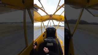 Crosswind Landing in a Taildragger #aviation #pilot #aviationlovers #pilotlife #aviator #landing