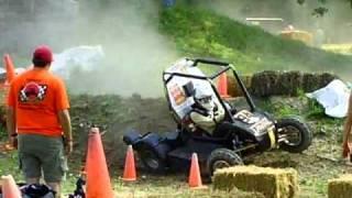 Baja SAE Laval - Suspension & Traction winning run Rochester 2010