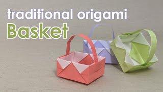 Easter Origami Tutorial: Traditional Basket