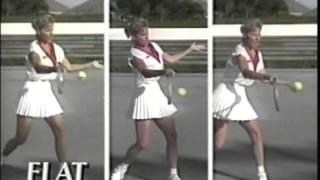 Chris Evert Tennis Tips: Basics of Forehand, Backhand & Serve