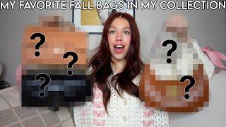 MY TOP 5 FALL HANDBAGS IN MY COLLECTION | Kenzie Scarlett