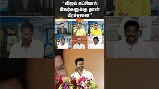 T.V.K Vijay | T.V.K. Manadu | BJP | ADMK | Kelvi kalam |  Sun News