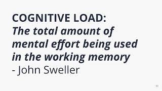 Team Topologies for Managers - What is cognitive load?