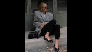 Gray Blazer Outfit Inspo.꾸민듯 안꾸민듯 심플하고 세련된 그레이 블레이저 코디룩북#모임룩 #꾸안꾸 #오피스룩 #중년여성코디 #oldmoneystyle #ootd