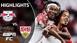 5 DIFFERENT GOAL SCORERS  RB Leipzig vs. VfB Stuttgart | Bundesliga Highlights | ESPN FC