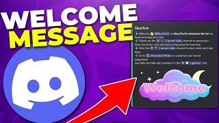 How to Make an Aesthetic Discord Welcome Message with Carl Bot