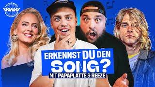 Erkennst DU den Song? (mit Papaplatte & Reeze und dem Schlüpper von Ikkimel🫢)