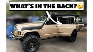 OUR SLEEPING SETUP & 12V SYSTEM - GQ Patrol EP5