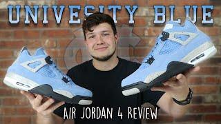 Jordan 4 University Blue Review!