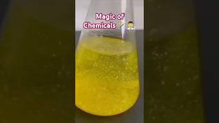 CHEMISTRY ‍- The Magic of Chemicals️#shorts, #chemistry, #shortsfeed, #science, #trending