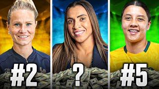 Top 10 Richest Female Footballers