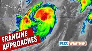 Tropical Storm Francine Forecast To Become Hurricane On Tuesday