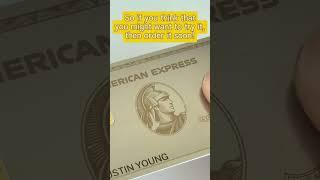 Amex WHITE GOLD Limited Edition Card Unboxing vs Gold and Rose Gold #amexgold #amex #creditcards