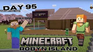 BUILDING A POOL & FINDING OBSIDIAN | ROBYN ISLAND DAY 95- Robyn