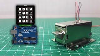 Arduino Keypad Solenoid Lock