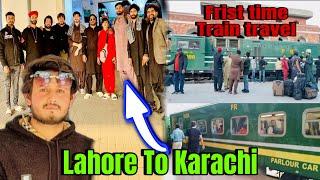 Rwaangi Lahore to Karachi |  (Sehwan Shareef Murshad lal Qalander) | First time travel by Train 