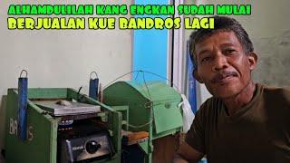 GREBEK RUMAH BARU KANG ENGKAN DAN BORONG KUE BANDROS YANG LANGSUNG DI BUAT DADAKAN RASANYA UUHHUUYY