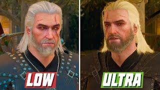 The Witcher 3: Wild Hunt – PC Low vs Ultra Graphics Comparison