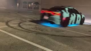 MOST EPIC BURNOUT AND DRIFTING DONE IN A 2019 SCAT PACK CHARGER ON 24s