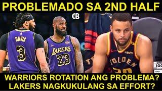 Lakers at GSW PROBLEMADO sa 2nd Half | Paul George NANGAKO na BABAWI!