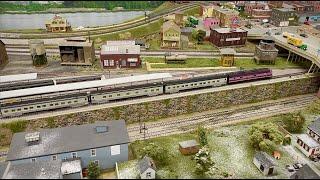 Beautiful HO Scale Model Train Layout at the Wilmington Railroad Museum