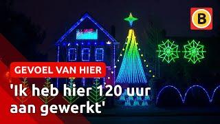 ZIEN: Adembenemende kerstlichtshow in voortuin van Denie | Omroep Brabant