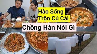 873# Chồng Hàn Giật Mình Khi Vợ Việt Biết Làm Món Này,Hào Sống Trộn Củ Cải, Canh Kim Chi