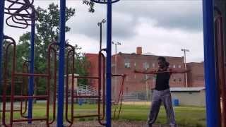 middletown ny personal trainer working out at the park