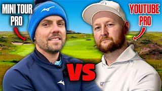 Matt Fryer Golf vs MINI TOUR Pro With No Shots?! (Tour Tiers)