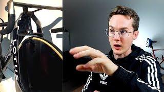British Cycling's SPACE AGE Custom Track Bike - Detailed Analysis (close up footage)