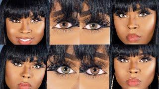  VERY NATURAL AFFORDABLE Colored Contact lenses for Dark eyes | OPULENT LENSES | w/Promo code