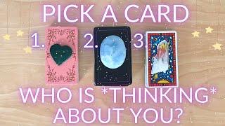 Who is *THINKING* About You & *WHY?* PICK A CARD Timeless Love Tarot Reading