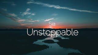 unstoppable song lyrics  @sia #unstopable