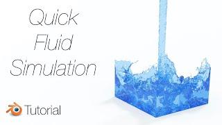 [2.82] Blender Tutorial: Simple Mantaflow Water Simulation