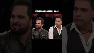  Léo Xavier | Cantor Leonardo não perdoa NUNCA! Confira entrevista exclusiva com cantores! #shorts