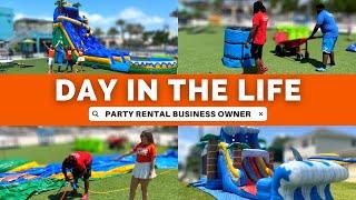 Party Rental Business Owner Tips | Day in the Life #2