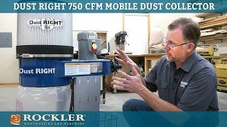 Dust Right 750 CFM Mobile Dust Collector - Tool Overview