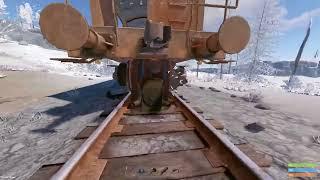 Rust Staging Bug Report | Train Car Terrain Exploit