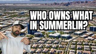 Summerlin West Land EXPOSED! Who Owns What?