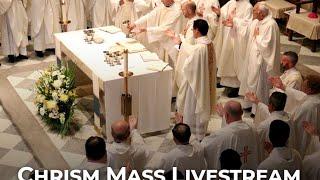 2020 Chrism Mass with Bishop William A. Wack, CSC