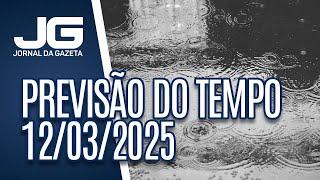 Previsão do Tempo – 12/03/2025