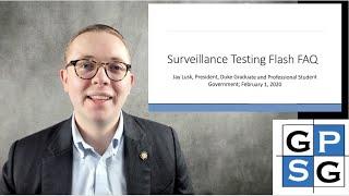 Surveillance Testing - FAQ Spring 2021