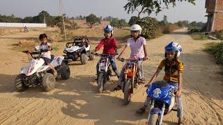 Unboxing And Testing - NEW DIRT BIKE !! #kidsbike#pocketbike