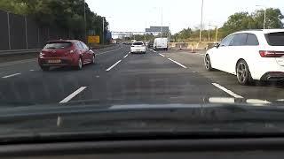 Driving safely from London to Leicester  M1 || Safe driving techniques || watch before you drive