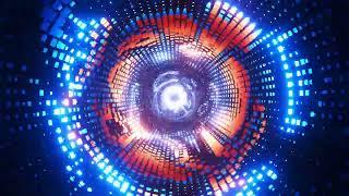 Hyperspace Highway | Futuristic Loop Animation