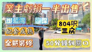 御藍灣｜業主虧損一半出售｜臨深三房｜配套成熟｜全新裝修 贈送全屋傢私｜50分鐘到關口｜#大亚湾 #萬達廣場 #惠州買樓 #惠州養老