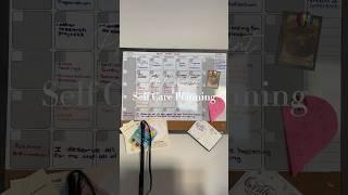 Self care planning changed everything for me! #clinicalpsychology #phdstudent #student #selfcare
