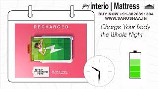 Premium Mattress By Godrej | Best Godrej interio Mattress | New Launch Mattress @SANUSHAA