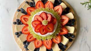 Easy Brie Cake tutorial  Cheese Cake Decoration Ideas Cheese Board Inspiration